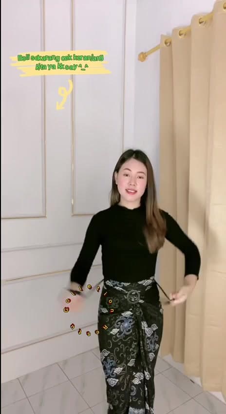 Rok Lilit Songket Jumputan